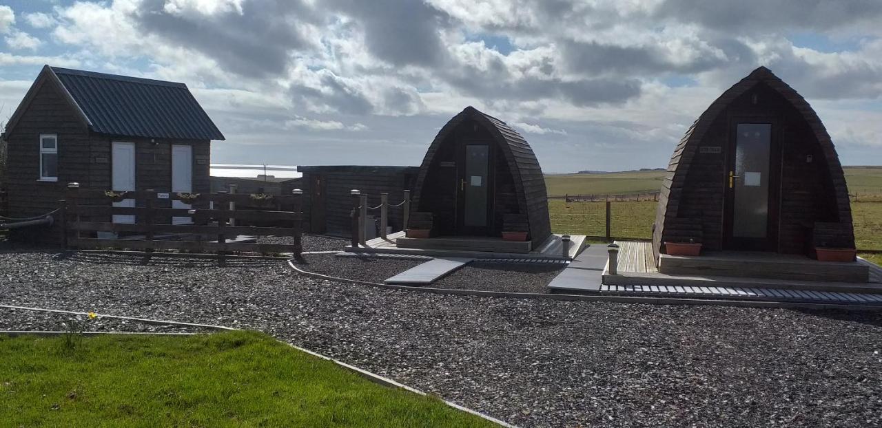 Hillside Camping Pods And Shepherd'S Hut Wick  Dış mekan fotoğraf