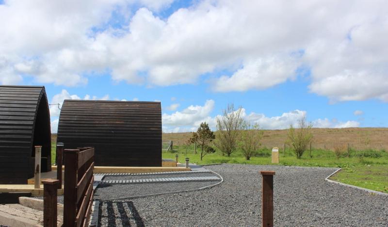 Hillside Camping Pods And Shepherd'S Hut Wick  Dış mekan fotoğraf