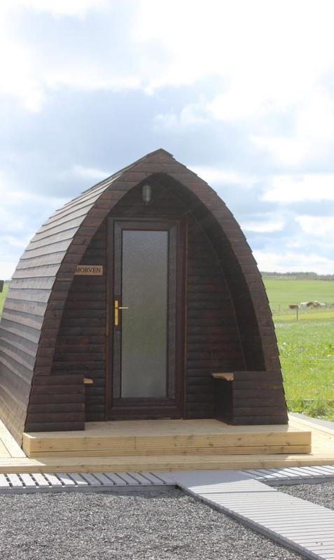 Hillside Camping Pods And Shepherd'S Hut Wick  Dış mekan fotoğraf